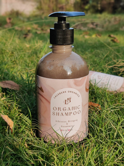 🌿 Mr. Laleberk Organics Shampoo – Unlock Silky, Strong, and Shiny Hair Naturally!